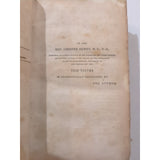 Class Book of Botany 2 Parts 1851 Alphonso Wood HC Antique Rough Condition