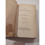 A New Life of Jesus Critically Examined Vol 1 David Friedrich Strauss HC 1865