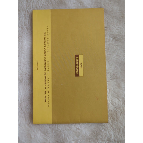 Heathkit Model IG-5240 Color Generator Instruction Manual 595-1875-1