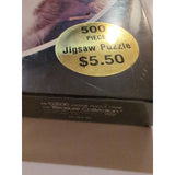 1976 Eaton TREASURE COLLECTION ROUND PUZZLE Curiosity Cat Henry Thoreau Sealed