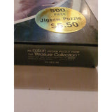 1976 Eaton TREASURE COLLECTION ROUND PUZZLE Curiosity Cat Henry Thoreau Sealed