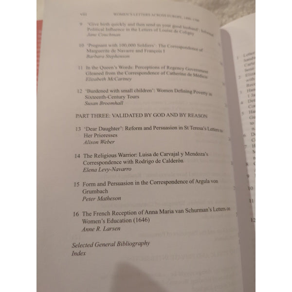 Women's Letters Across Europe 1400–1700 Form and Persuasion Jane Couchman Crabb