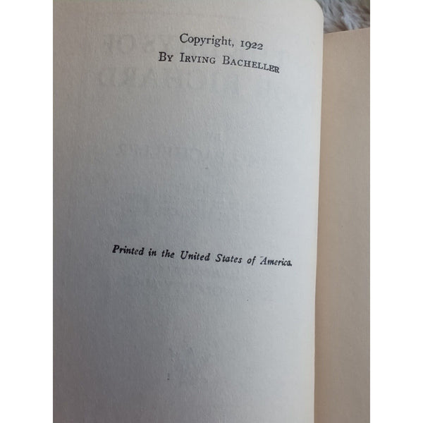 IN THE DAYS OF POOR RICHARD Irving Bacheller 1922 HC DJ John Wolcott Adams Vtg