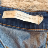 Pilcro and the Letterpress High Rise Skinny Blue Jeans Size 25