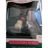 Hallmark Christmas Ornament Frosty Friends 1987 Eskimo Num 8 In The Series Vtg