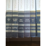 Vintage Hardcover Childcraft Annuals Books 1965 Through 1984 Lot Of 19 Volumes