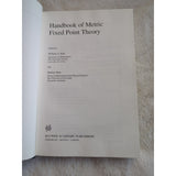 Handbook of Metric Fixed Point Theory William Kirk Brailey Sims HC 2001 Vtg