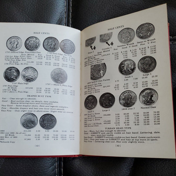 A Guide Book of United States Coins by R.S. Yeoman (1963 16th Edition Hardcover)