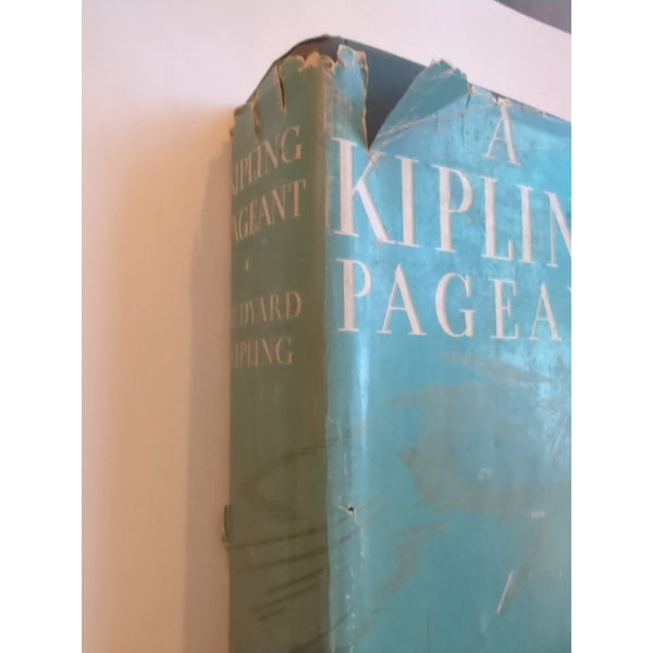 A KIPLING PAGEANT by Rudyard Kipling 1935 1st Edition Hardcover Dust Jacket Vtg