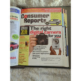 2006 CONSUMER REPORTS Magazine Monthly Jan-Dec Address Labels - In Green Binder