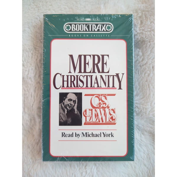 MERE CHRISTIANITY By C. S. Lewis And Michael York Book Trax Audio Book Cassettes