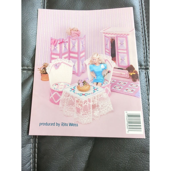 American School of Needlework | 3060 | Plastic Canvas | Fashion Doll Bedroom