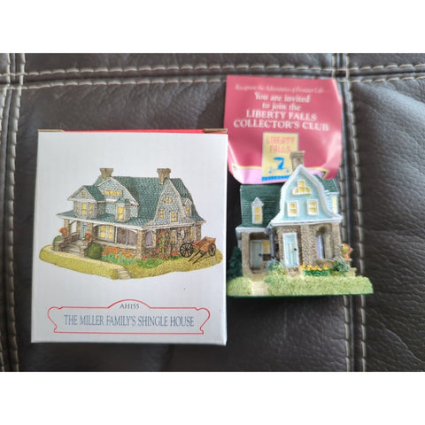 1998 Liberty Falls Americana Collection Miller Family's Shingle House AH155