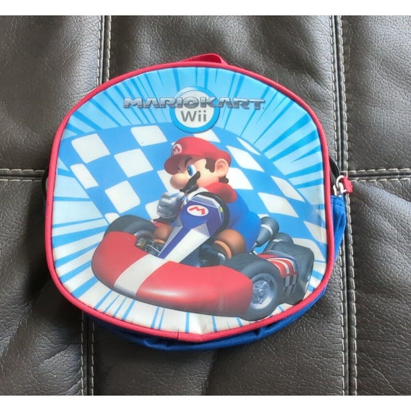 2009 NINTENDO MARIO KART Wii Red & Blue INSULATED LUNCHBOX Cooler Bag