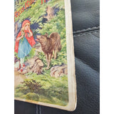 1919 LITTLE RED RIDING-HOOD by the SAALFIELD Publishing Co.Akron Ohio Softcover