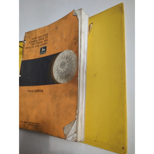 John Deere 544G 624G Loaders 544G TC Tool Carrier 544G LL Log Parts Catalog Bind