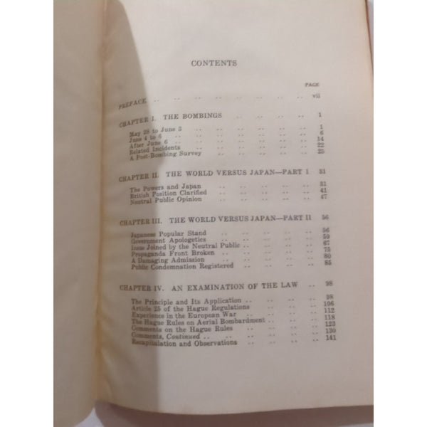 Three Weeks Of Canton Bombings by Shuhsi Hsu 1939 HC DJ Vtg First Ed Kelly Walsh