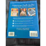 American Doll Quilts : 16 Little Projects That Honor A Tradition Paperback Book