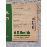 Welding Accessories 1953 (Est) Bulletin A.O. Smith Milwaukee Wisconsin Specs