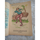 Swiss Family Robinson Coloring Book Of Famous Stories SC Vtg 1960 Bonnie Books