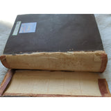 History Of Linn County Iowa 1878 IA Cedar Rapids Marion HC Rough Condition Vtg