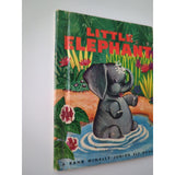 A Rand McNally Junior Elf Book Little Elephant Kids Hardcover 1959 First Edition