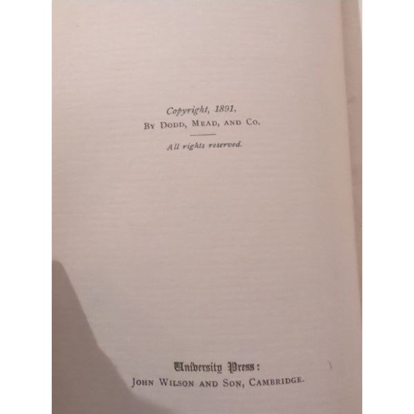 Makers Of America Life of Francis Higginson 1891 HC Antique Thomas Higginson