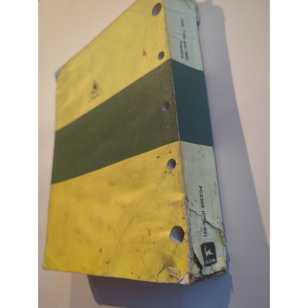 John Deere 7600 7700 7800 Tractors Parts Catalog Manual   PC2309 Rough Cover
