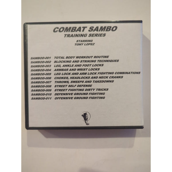 Russian Combat Sambo Training starring Tony Lopez 11 DVD Set Panther Priductions