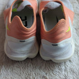 Nike Women's Free RN Flyknit 3.0 NRG Medium Tangerine Grey Flexible Size 8.5