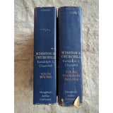 Randolph S. Churchill WINSTON S. CHURCHILL IN 2 VOLUMES YOUTH Young Statesman HC
