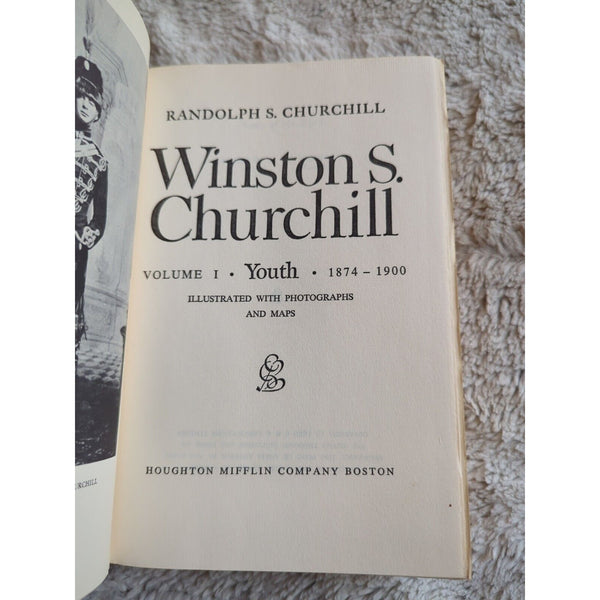 Randolph S. Churchill WINSTON S. CHURCHILL IN 2 VOLUMES YOUTH Young Statesman HC