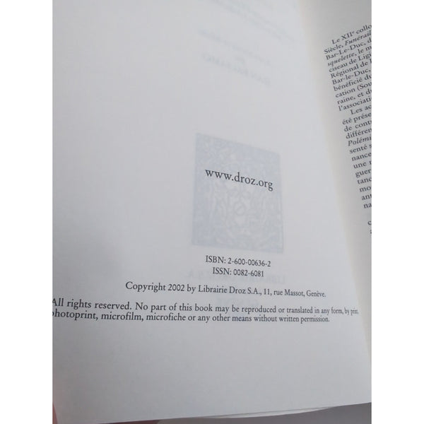 Les Funerailles A La Renaissance Jean Balsamo Droz 2002 SC Vtg