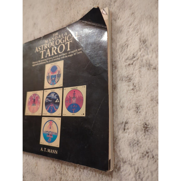 The Mandala Astrological Tarot PB SC Book A.T. Mann 1987 First US Ed Book Only