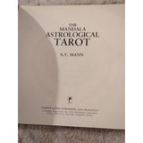 The Mandala Astrological Tarot PB SC Book A.T. Mann 1987 First US Ed Book Only