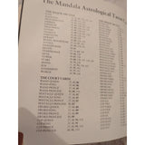The Mandala Astrological Tarot PB SC Book A.T. Mann 1987 First US Ed Book Only