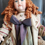 Seymour Mann Doll Connoisseur 24" RED HAIR Ginger - LTD ED RARE #973/1200 w/Bear