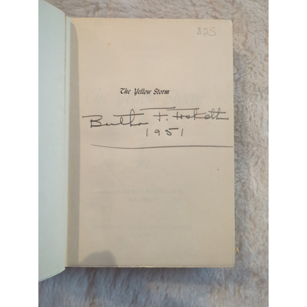 Lau Shaw Lao, She S Y Shu The Yellow Storm Trans of 風吹草動 1951 1st Ed HC DJ Vtg