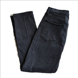 Joe's Jeans Black High Rise Slim Straight Raine Ankle Jeans Size 30