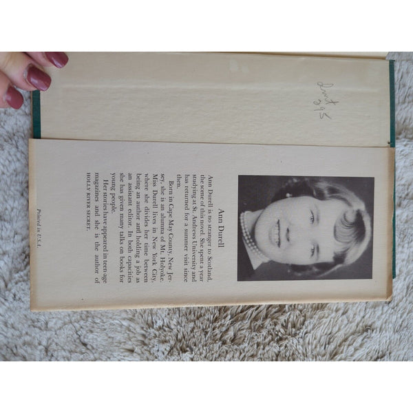 My Hearts In The Highlands Ann Durell DJ HC Vtg 1958 Doubleday First Edition