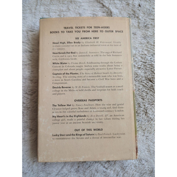 My Hearts In The Highlands Ann Durell DJ HC Vtg 1958 Doubleday First Edition