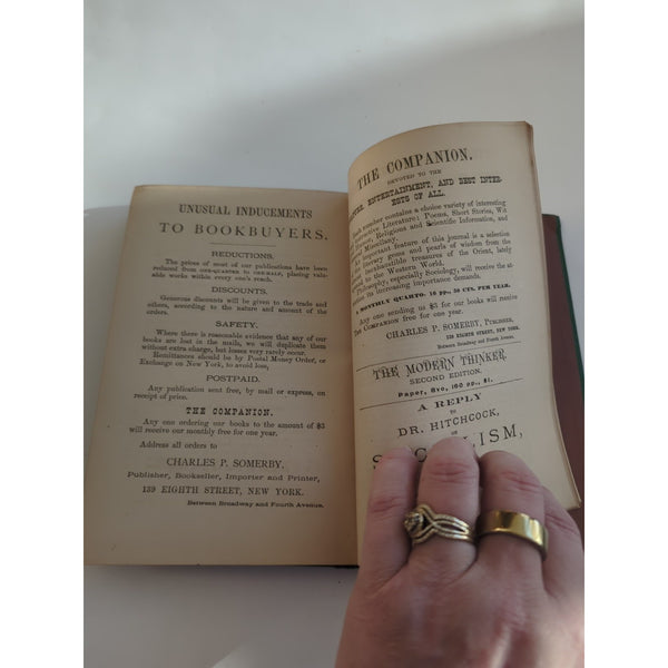 Faith And Reason Heart Soul And Hand Work Halsey R Stevens HC Vtg Antique