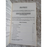 1980 Chevrolet Chevette Factory Owners Manual Operating Guide SC VTG Maintenance