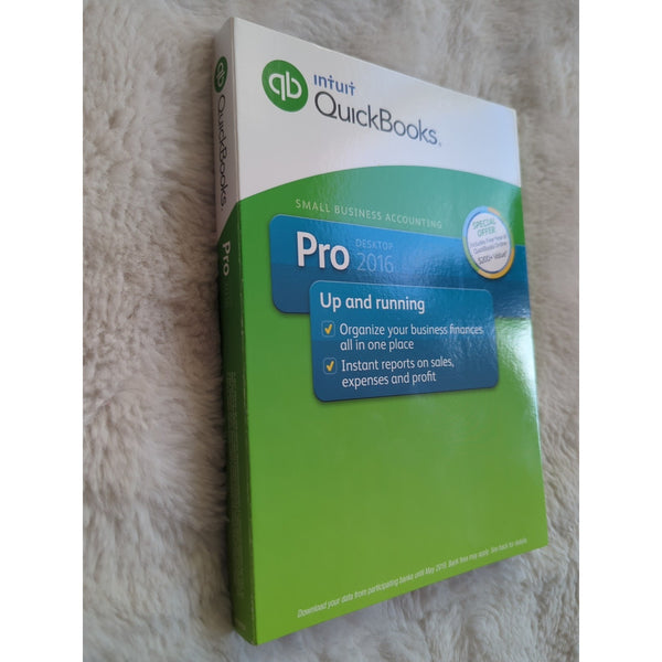 Quickbooks Desktop Pro 2016 Windows 7 - 8.1 - Vista NO SUBSCRIPTION- AUTHENTIC