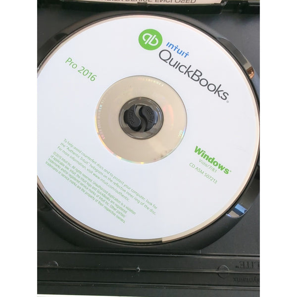 Quickbooks Desktop Pro 2016 Windows 7 - 8.1 - Vista NO SUBSCRIPTION- AUTHENTIC
