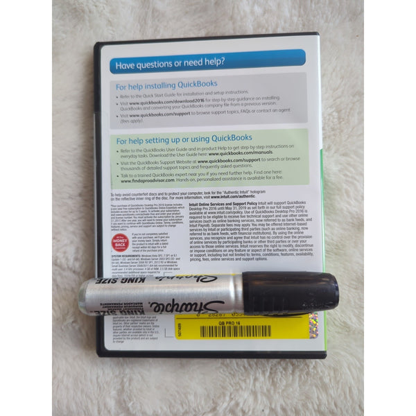 Quickbooks Desktop Pro 2016 Windows 7 - 8.1 - Vista NO SUBSCRIPTION- AUTHENTIC