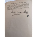 The Woodcraft Manual for Girls of the Woodcraft League 1918 ET Seton Signed Ed