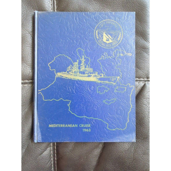 USS Dahlgren DLG-12 1963 Mediterranean CRUISE BOOK CE Landis