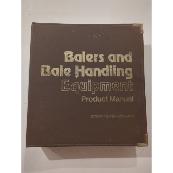 New Holland Balers Equipment Sales Information Manual Set Binder Vintage
