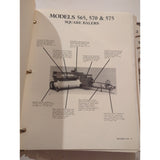 New Holland Balers Equipment Sales Information Manual Set Binder Vintage